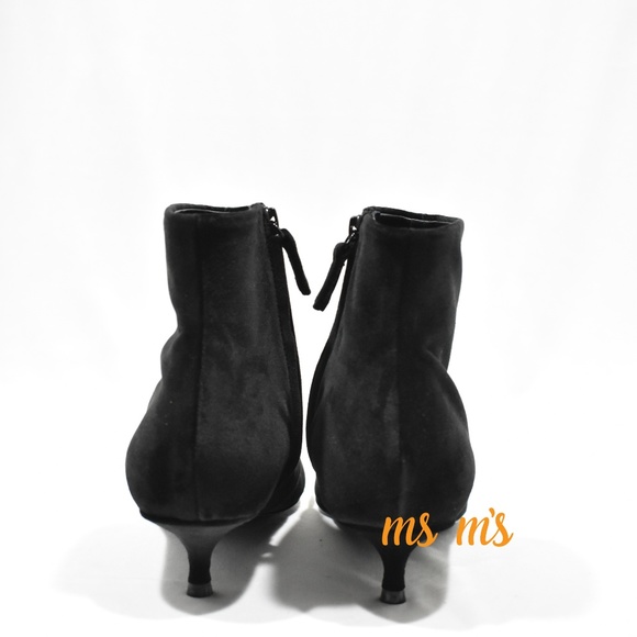 NIB Balenciaga Velvet BB Knife Knit Point Toe boot - Picture 8 of 8